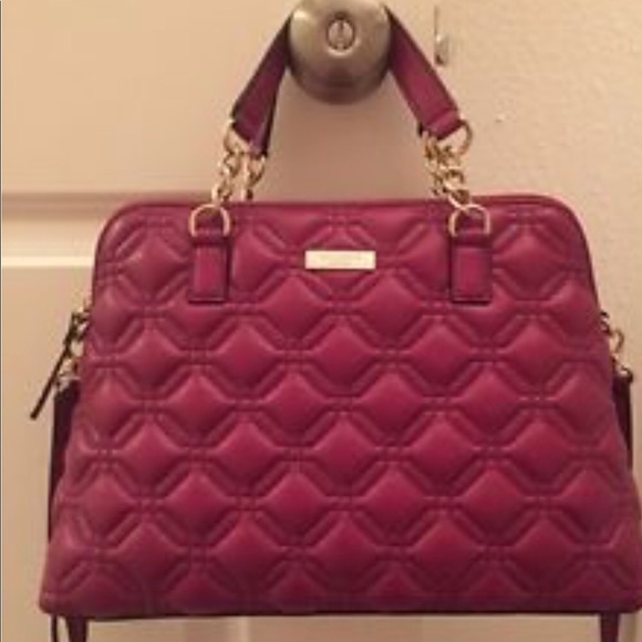 Kate Spade ♠️ RACHELLE ASTOR COURT QUILTED SATCHEL - Picture 3 of 3